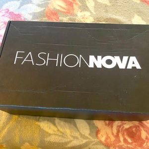 Fashion Nova clear heels